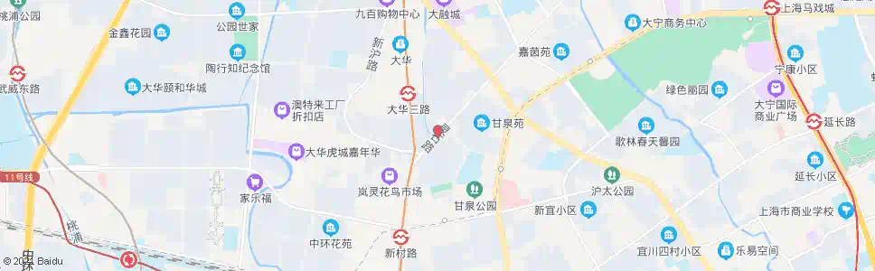 上海灵石路平利路_公交站地图_上海公交_妙搜公交查询2025