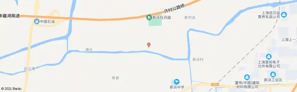 上海许村路_公交站地图_上海公交_妙搜公交查询2025