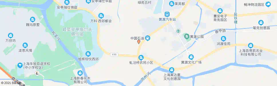 上海外青松公路朱家村_公交站地图_上海公交_妙搜公交查询2025