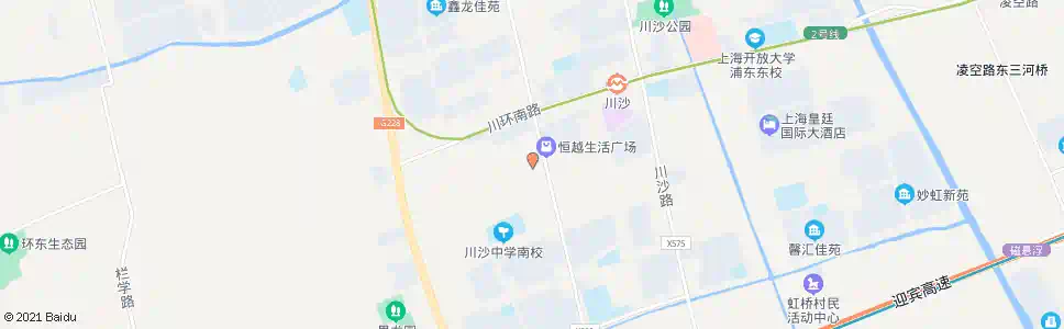 上海川沙客运站(招呼站)_公交站地图_上海公交_妙搜公交查询2025