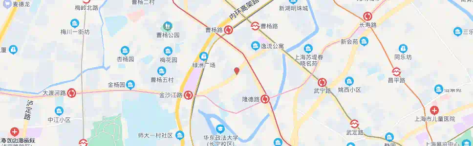 上海宁夏路曹杨路_公交站地图_上海公交_妙搜公交查询2025