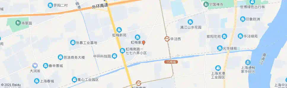 上海老沪闵路蔷薇新村_公交站地图_上海公交_妙搜公交查询2025