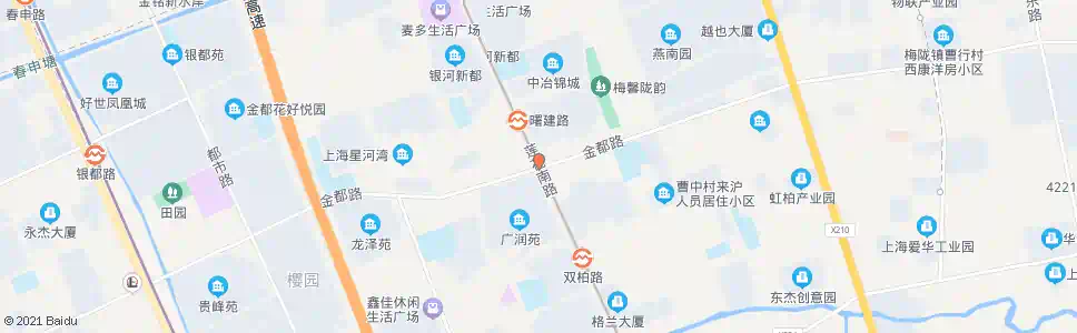 上海莲花南路金都路_公交站地图_上海公交_妙搜公交查询2025