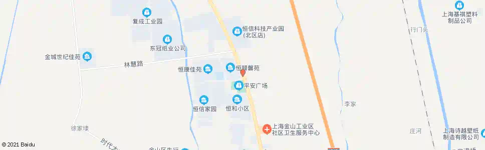 上海亭卫公路恒康路_公交站地图_上海公交_妙搜公交查询2025