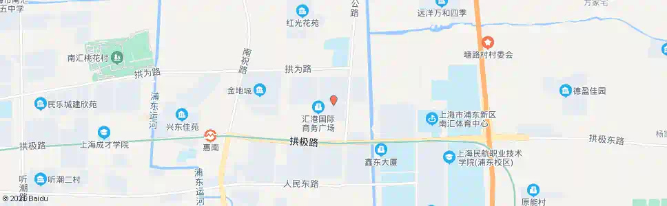 上海拱北路川南奉公路_公交站地图_上海公交_妙搜公交查询2025