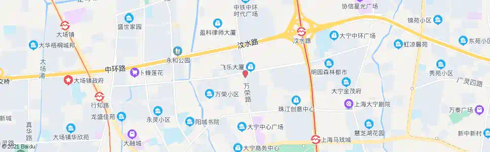 上海万荣路永和支路_公交站地图_上海公交_妙搜公交查询2025