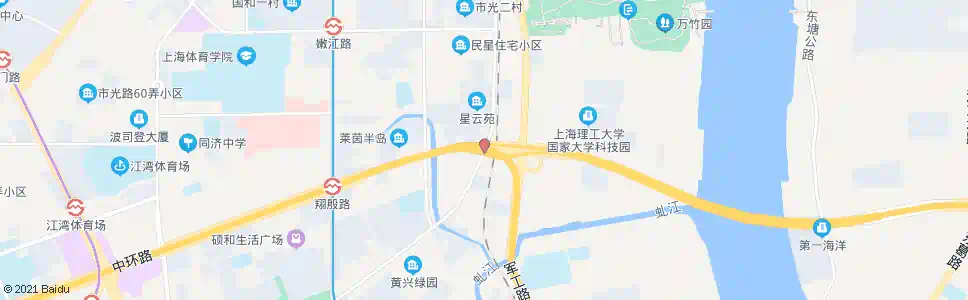 上海翔殷路国顺东路(翔殷路桥)_公交站地图_上海公交_妙搜公交查询2025