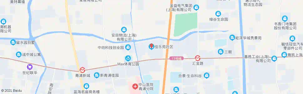 上海盈港东路华浦路(佳乐苑)_公交站地图_上海公交_妙搜公交查询2025