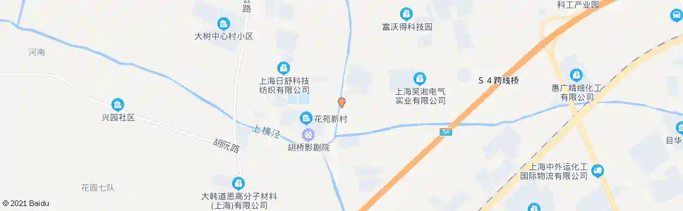 上海寺胡路胡桥新街_公交站地图_上海公交_妙搜公交查询2025