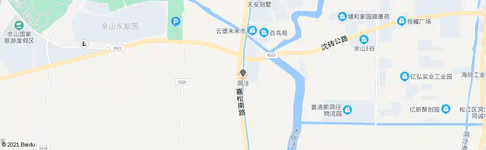 上海洞泾乡_公交站地图_上海公交_妙搜公交查询2025