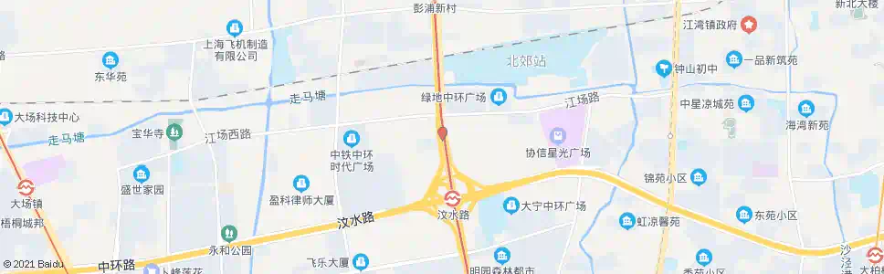 上海共和新路江场路_公交站地图_上海公交_妙搜公交查询2025