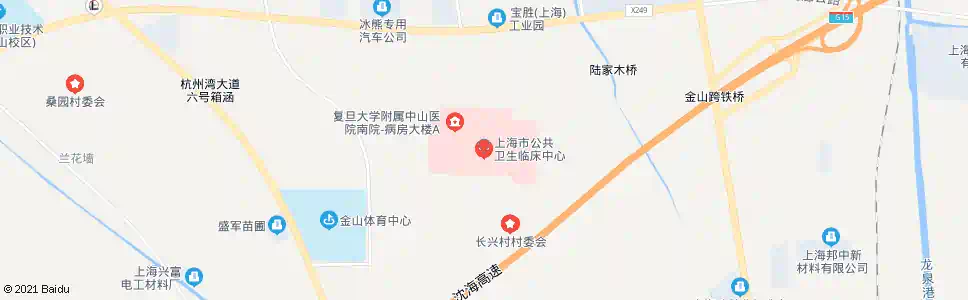 上海公共卫生临床中心_公交站地图_上海公交_妙搜公交查询2025