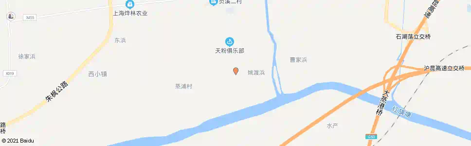 上海贞溪南路浦汇村_公交站地图_上海公交_妙搜公交查询2025