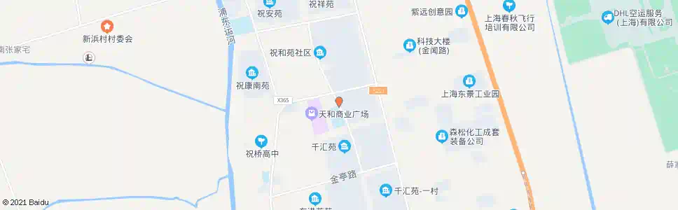 上海千汇路华星路_公交站地图_上海公交_妙搜公交查询2025