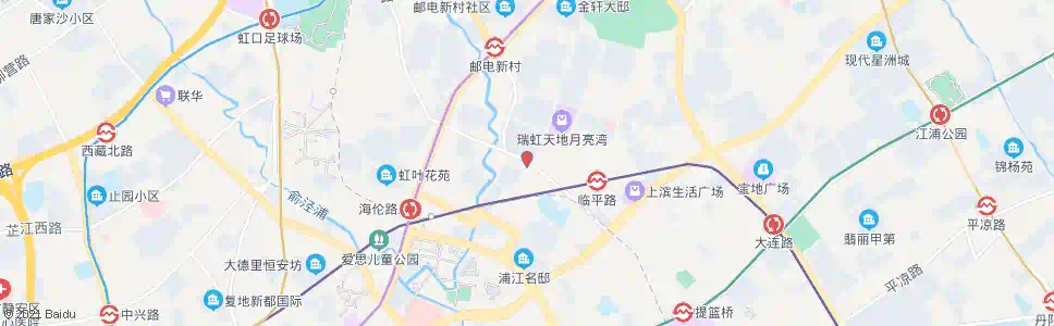 上海临平北路张家巷_公交站地图_上海公交_妙搜公交查询2025