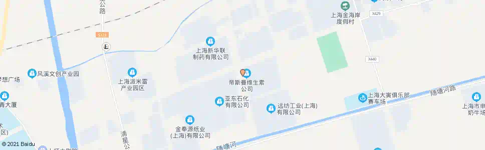 上海白沙路莲塘路_公交站地图_上海公交_妙搜公交查询2025