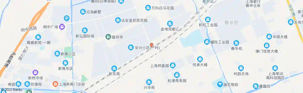 上海申浜路明华路_公交站地图_上海公交_妙搜公交查询2025