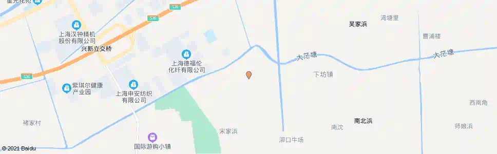 上海下坊村_公交站地图_上海公交_妙搜公交查询2025