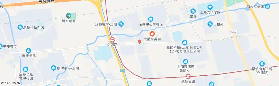 上海秀沿路环桥路_公交站地图_上海公交_妙搜公交查询2025