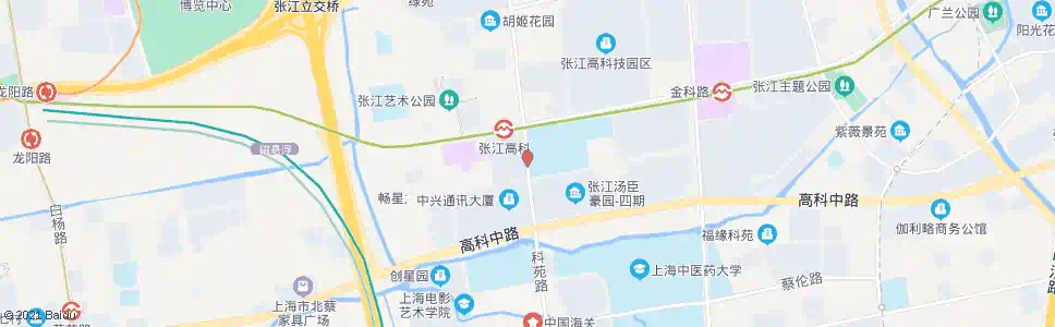 上海科苑路晨晖路_公交站地图_上海公交_妙搜公交查询2025