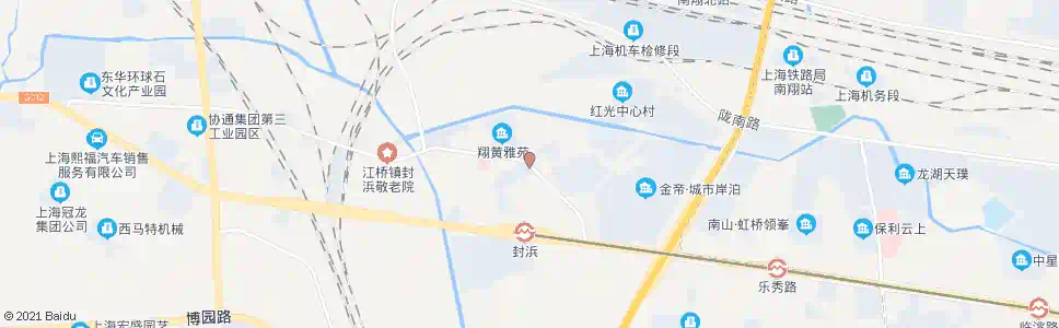 上海星华公路乡思路_公交站地图_上海公交_妙搜公交查询2025