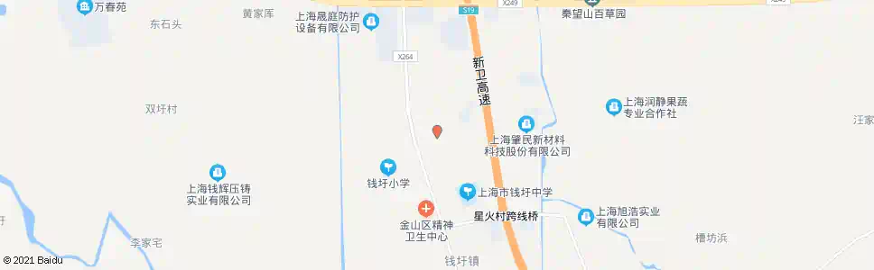 上海钱商大街_公交站地图_上海公交_妙搜公交查询2025