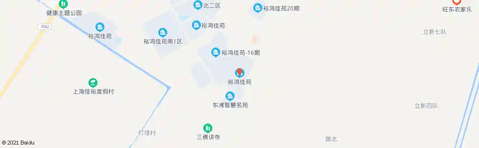 上海裕鸿佳苑东门_公交站地图_上海公交_妙搜公交查询2025