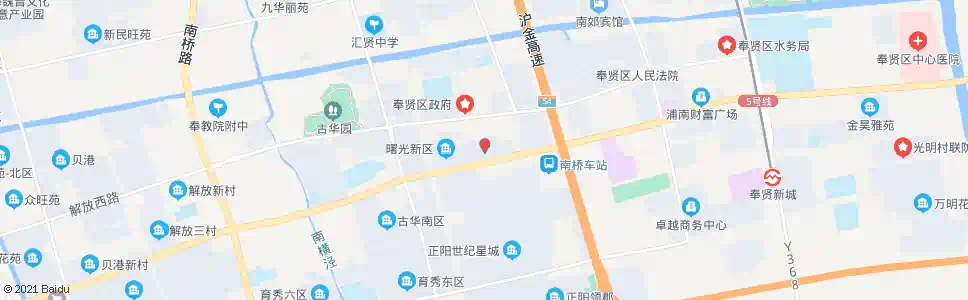 上海曙光新苑_公交站地图_上海公交_妙搜公交查询2025