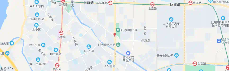 上海佳林路杨高北路_公交站地图_上海公交_妙搜公交查询2025