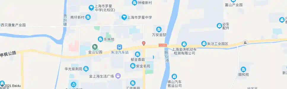 上海沈浦泾路_公交站地图_上海公交_妙搜公交查询2025