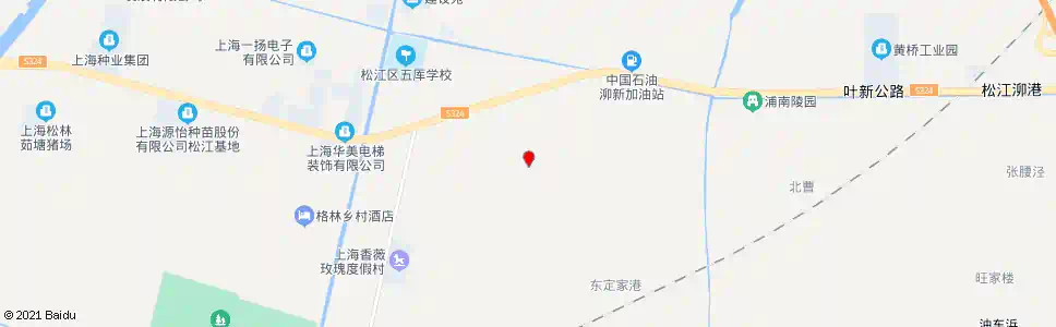 上海曹家浜村_公交站地图_上海公交_妙搜公交查询2025