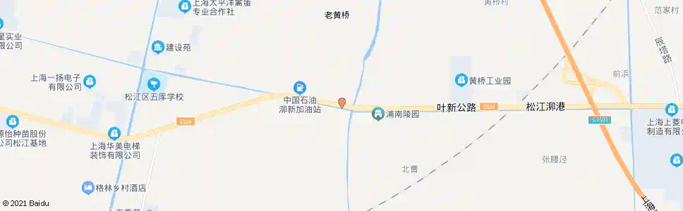上海叶新公路六里庵公路_公交站地图_上海公交_妙搜公交查询2025
