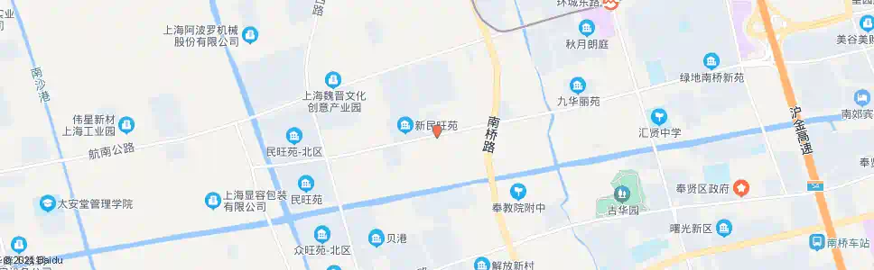 上海运河北路新民旺苑_公交站地图_上海公交_妙搜公交查询2025