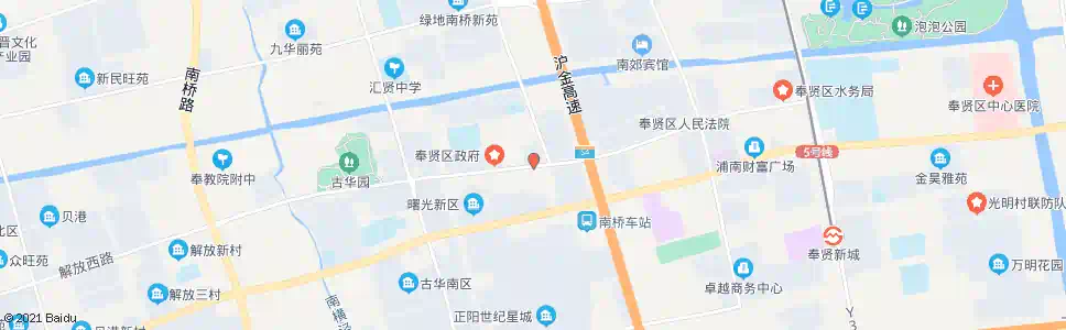 上海奉贤电视台_公交站地图_上海公交_妙搜公交查询2025