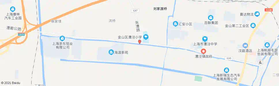 上海漕廊公路朱漕路_公交站地图_上海公交_妙搜公交查询2025