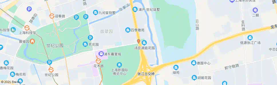 上海罗山路花木路_公交站地图_上海公交_妙搜公交查询2025