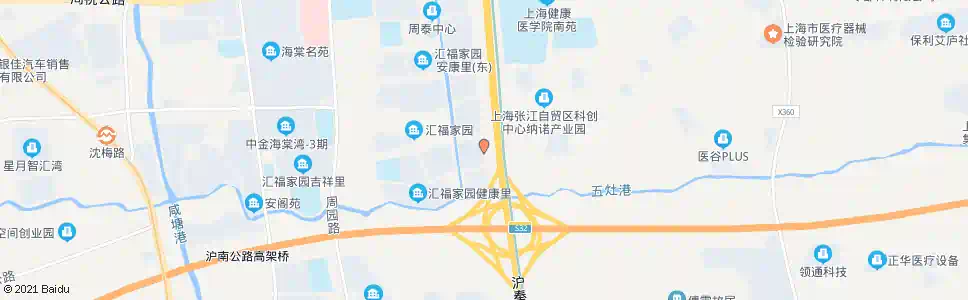 上海周秀路瑞和路_公交站地图_上海公交_妙搜公交查询2025