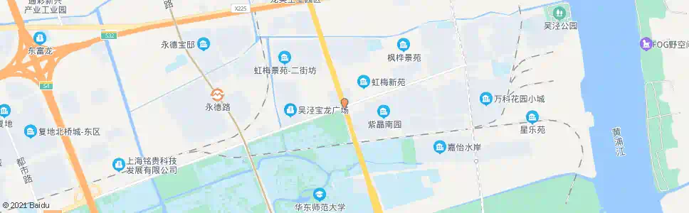 上海虹梅南路剑川路(临时站)_公交站地图_上海公交_妙搜公交查询2025