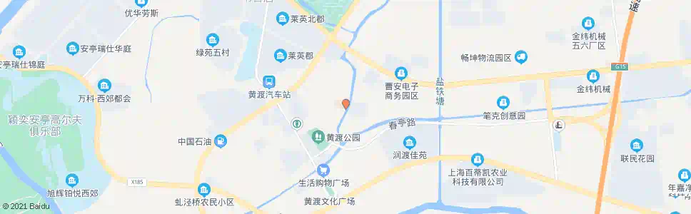 上海黄渡敬老院_公交站地图_上海公交_妙搜公交查询2025
