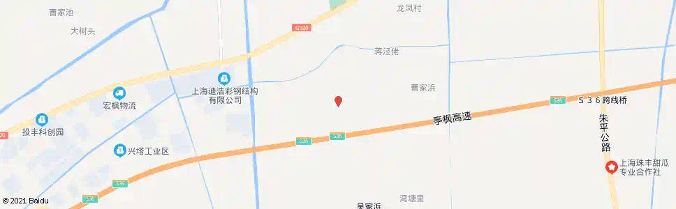 上海内小港_公交站地图_上海公交_妙搜公交查询2025