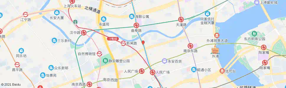 上海西藏中路_公交站地图_上海公交_妙搜公交查询2025