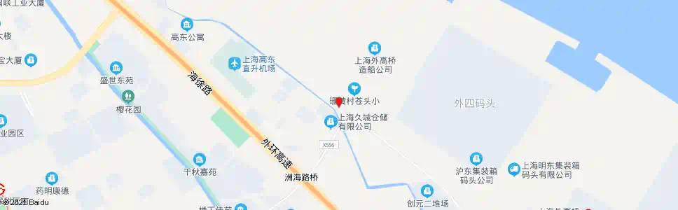 上海洲海路珊璜村_公交站地图_上海公交_妙搜公交查询2025