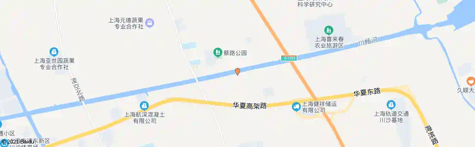 上海川杨路营房村村委_公交站地图_上海公交_妙搜公交查询2025