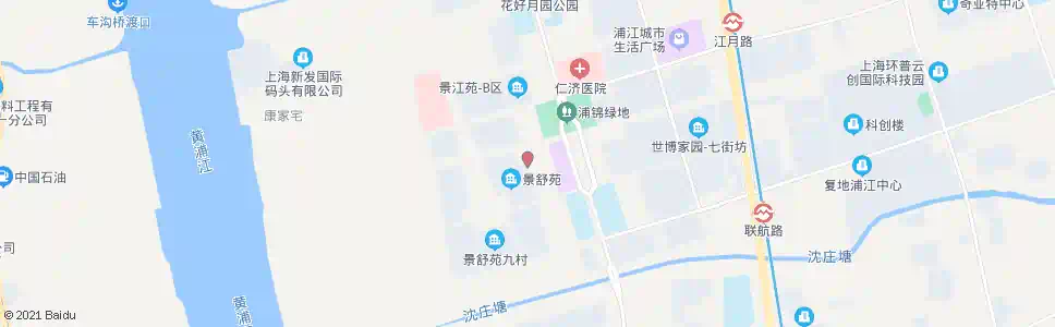 上海浦秀路江燕路_公交站地图_上海公交_妙搜公交查询2025