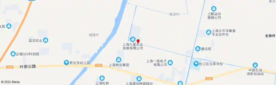 上海九星_公交站地图_上海公交_妙搜公交查询2025