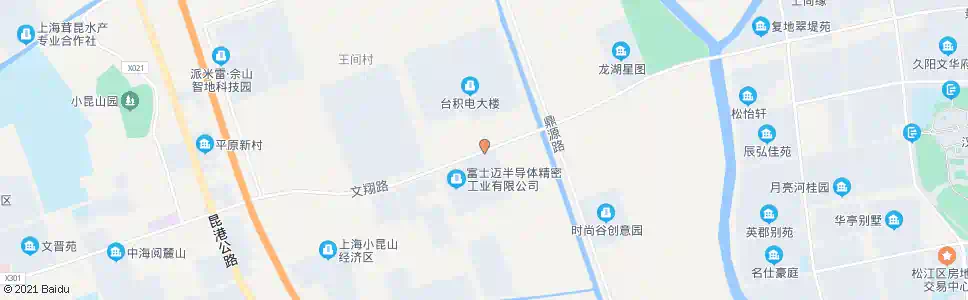 上海文翔路文吉路_公交站地图_上海公交_妙搜公交查询2025