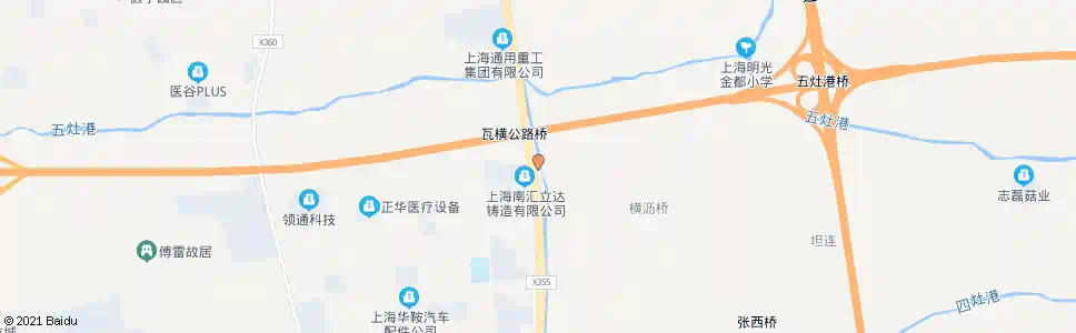 上海坦西村_公交站地图_上海公交_妙搜公交查询2025