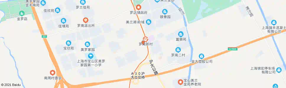 上海杨南路沪太公路_公交站地图_上海公交_妙搜公交查询2025