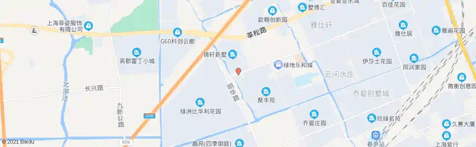 上海新南路明华路_公交站地图_上海公交_妙搜公交查询2025