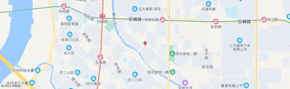上海凌河路五莲路_公交站地图_上海公交_妙搜公交查询2025